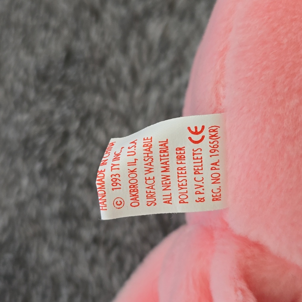 Inky 🐙4th/3rd Gen Ty Beanie Baby Octopus🐙 Toy Rare Collectible NWT PVC Pellets - Picture 8 of 12